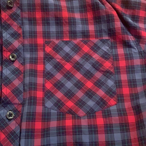 Men’s Medium Plaid button down Ben Sherman button-up - Picture 4 of 13